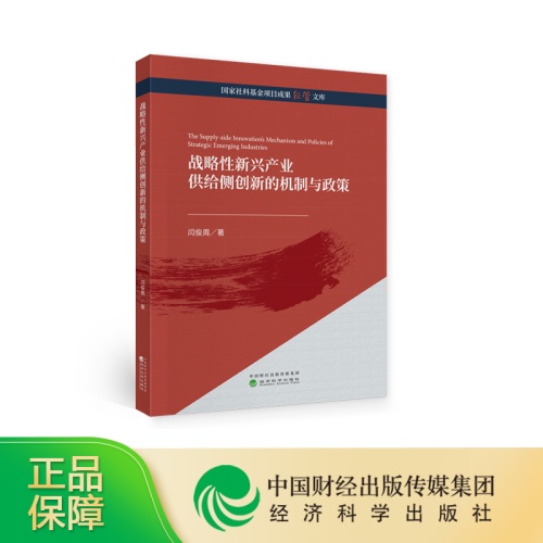 战略性新兴产业供给侧创新的机制与政策(国家社科基金项目成果经管文库)